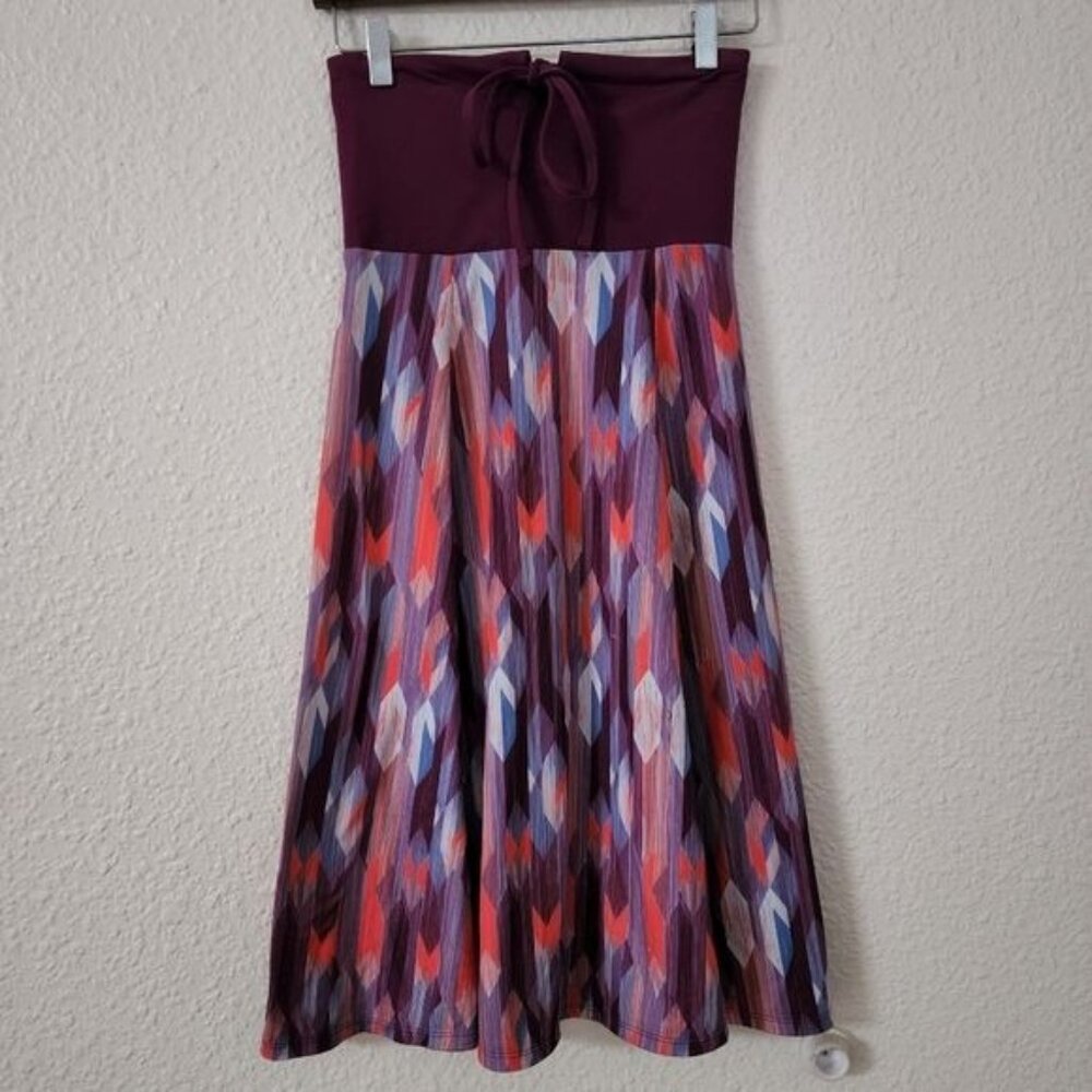 Prana Women's Solana Halter Neck Dress in Various Purples Strapless Size XS
